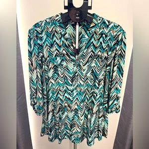 Multicolor blouse XL